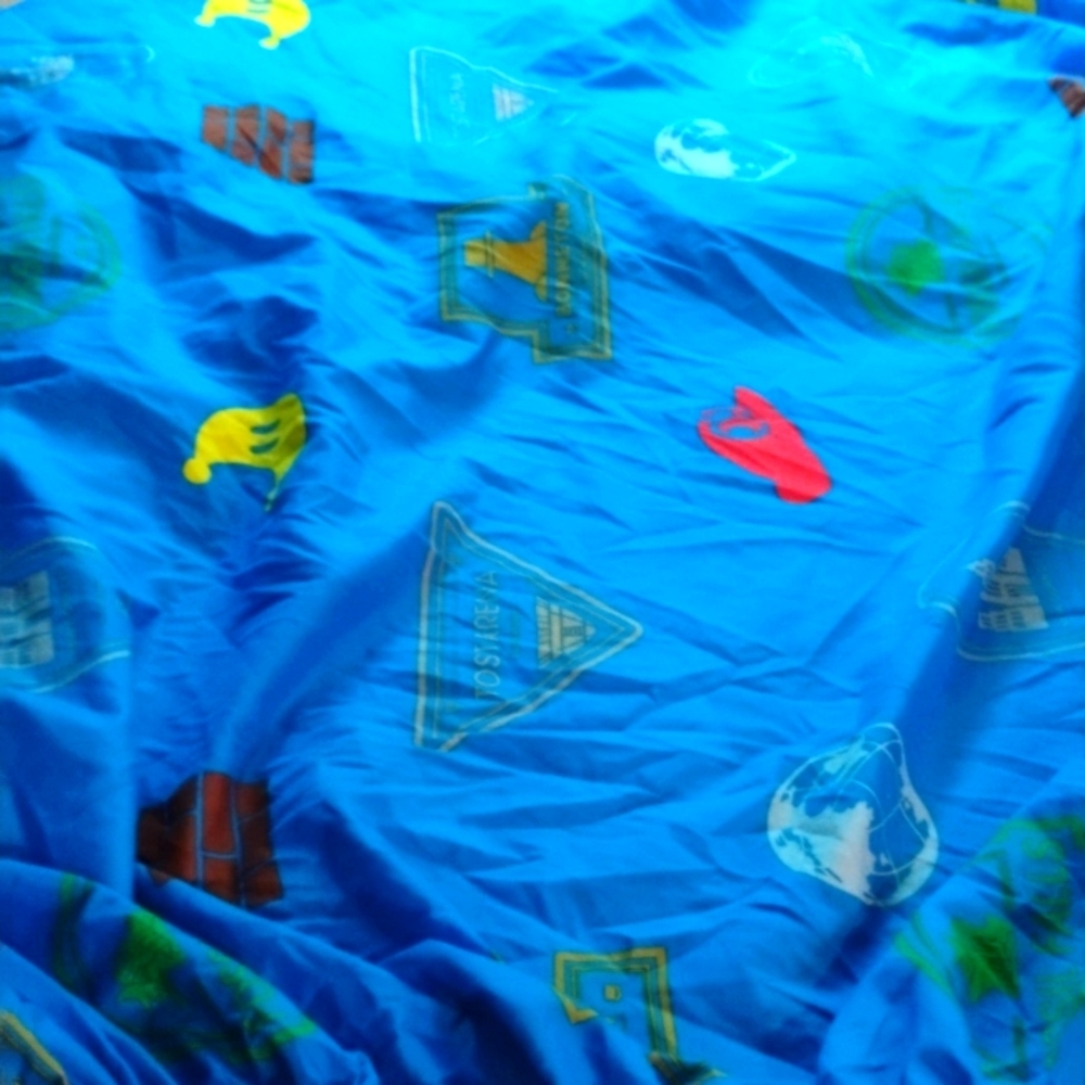 ❣️ Photo ❣️🔜.  ❣️  PACMAN MARIO TWIN FITTED SHEET EVC